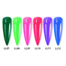 Beautilux Gel-Nagellack-Set Platinum Glitter Bling Gloss Holographic Mermaid Semi Permanent Nails Gels Lack Nagellack