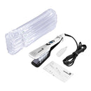 Steampod Haarglätter Professioneller Dampfglätter Flacheisen Glätteisen Bürste Titan Keramik Haarkamm Lockenwickler