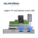 Smart Home Audio 4-Kanal-Wireless-Bluetooth-In-Wand-Verstärker-Touchscreen, Unterputz-Radio, USB-TF-Kartenleistung für Lautsprecher