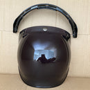 Soman Jethelm Visier Bubble Flip Up Motorräder Visier Capacete Lens Helmzubehör BV01