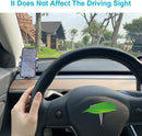 Soporte de teléfono móvil para coche para Tesla modelo 3 Y Clip fijo soporte de seguridad para teléfono móvil, soporte de teléfono Tesla para pantalla HUD soporte de teléfono