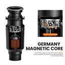 Triturador de basura de alimentación continua MIUI con reducción de sonido, triturador de desperdicios de alimentos de 1/2 HP con sistema de molienda de acero inoxidable