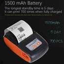 Tragbarer Mini-Drucker Kabellos Bluetooth-Belege Thermodrucker Handy 58 mm Android IOS PC Pocket Bill Makers Impresora