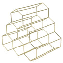 Creative Geometric Wine Rack Metal Simple Household Grape Wine Rack Restaurant Living Room Bar Wine Cabinet Wine Display