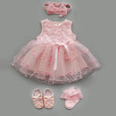 Baby Taufkleid 2022 Bogen Neugeborenes Baby Mädchen Kleinkinder Kleider &amp; Kleidung Schneewittchen Babykleid 1 Jahr alt Geburtstagskind Kleid