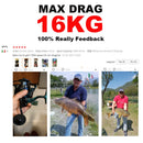 Carrete de pesca giratorio de doble carrete, brazo de Metal l, carretes de pesca, alimentador de carpa de agua salada, carrete de fundición Baitcast