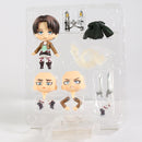 Figma Attack on Titan Eren Jaeger / Mikasa Ackerman / Levi Ackerman / PVC-Action-Figur Modell Spielzeug Figuirne