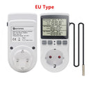 KT3100 KT3200 Thermostat Digitaler Temperaturregler Steckdose Zeitschaltuhr Sensor Heizung Kühlung 16A 220V für Heizmatte