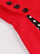 S-4XL Frauen Robe Retro Vintage Kleid 50er 60er Rockabilly Dot Swing Pin Up Sommer Party Kleider Elegante Tunika Vestidos Lässig