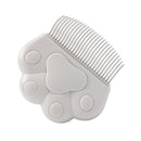 Haustier-Massagebürste Muschelförmiger Griff Haustierpflege-Massagewerkzeug zum Entfernen loser Haare Nur für Katzen-Haustierbedarf