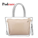 Nylon-Tascheneinsatz-Organizer mit Reißverschlusstaschen, weich, leicht, perfekter Geldbörsen-Organizer, um alles ordentlich zu halten