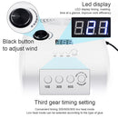 Lámpara de uñas LED Lámpara de uñas 140W Máquina de manicura con todas las funciones con máquina de taladro de uñas de 35000Rpm y colector de polvo al vacío de 40W