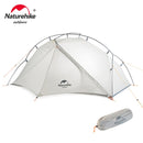 NaturehikeTent VIK Ultralight Single Tent Waterproof Camping Tent Outdoor Hiking Tent 1 People 2 People Travel Tent Cycling Tent