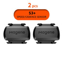 Cycling Magene Mover H64 S3+ ANT+ USB C406 Dual Mode Speed Cadence Sensor Heart Rate Monitor Bicycle Computer Bike Garmin XOSS