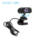 PEGATAH U6 Webcam 1080p Full HD für PC Computer Laptop USB Webcamera mit Mikrofon für Videoanrufe Konferenzarbeit Live