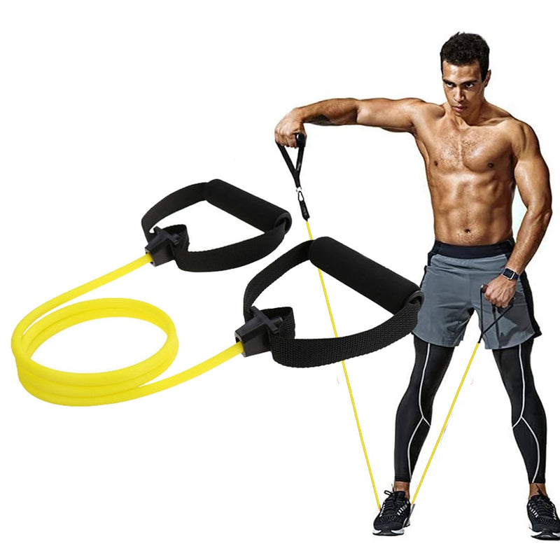 Nuevo Fitness Sport Pilates Bar Kit Gym Workout Stick Pilates Ejercicio Bar Kit con banda de resistencia Body Building Puller Yoga Rope