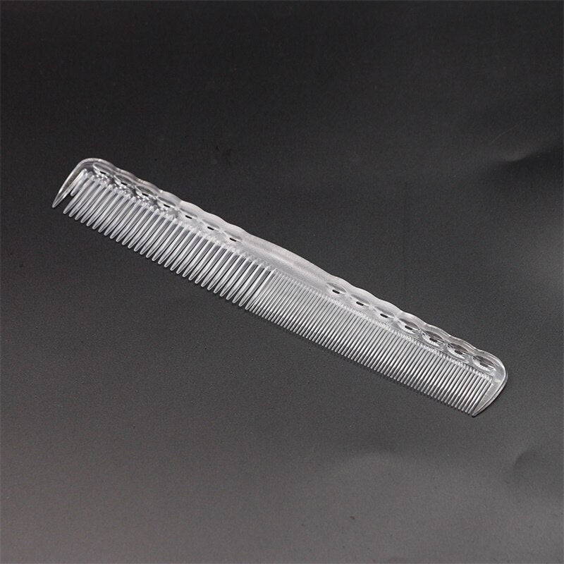 Transparent Cutting Hair Comb Hair Stylist Barber Comb Anti-static Cutting Comb Professional Hairdresser Comb Tool Hair Comb
