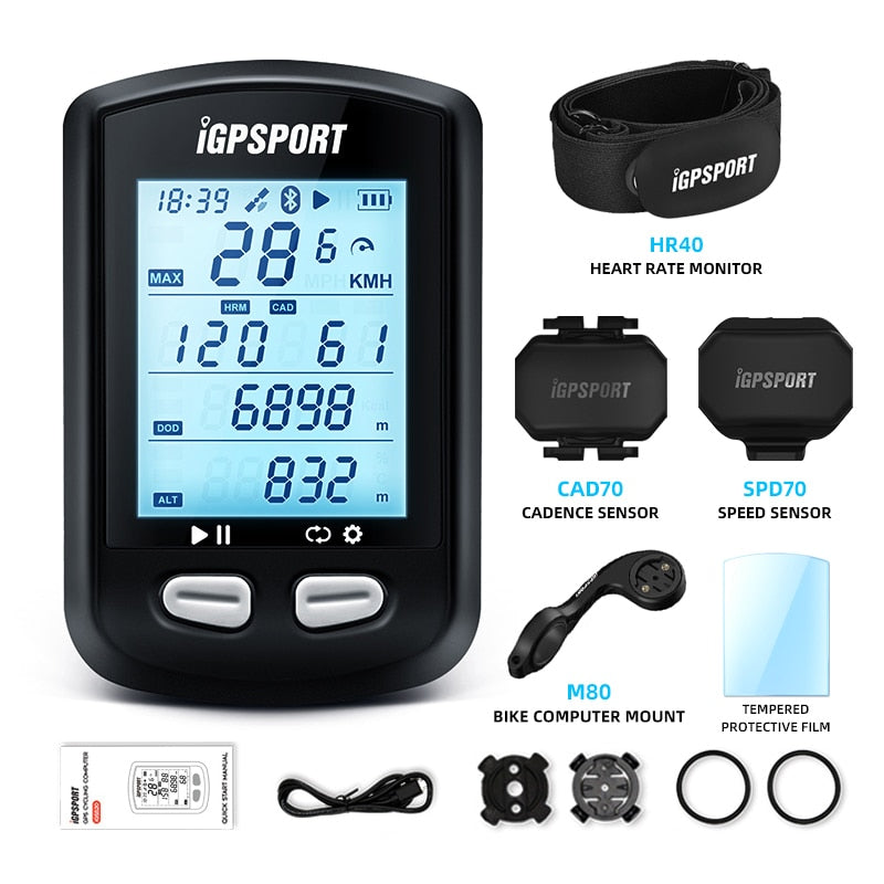 iGPSPORT IGPS iGS10S iGS 10S GPS ANT+ Odometer Cycling Bike Computer Brazil Sensors Cycl Speedomet Riding Cycling Speedometer