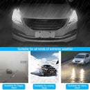 ANMINGPU 1 Paar Sequentielle DRL LED Streifen Blinker Gelb Helle Flexible DRL LED Tagfahrlicht für Autoscheinwerfer