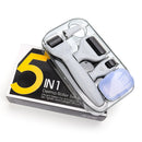 DRS 4/5/6/8 In 1 Derma Roller Needle Microdermabrasion Facial Rollor Microneedle Kits Hautverjüngung Narben entfernen Hautpflege