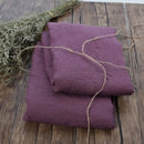 Juego de sábanas de lino 100% lavado, sábana de lino natural de Francia, ropa de cama de granja ultrasuave transpirable (1 sábana plana, 2 fundas de almohada)