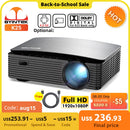BYINTEK K25 Full HD 4K 1920x1080P LCD Smart Android 9.0 Wifi LED Video Heimkino Kino 1080P Projektor für Smartphone