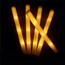 12/15/30/60 Teile / Los Knicklichter Bulk Bunte LED-Schaumstoff-Knicklichter Cheer Tube RGB LED Glow in the Dark Light für Weihnachtsfeier