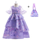 2-12Y Baby Mädchen Kleid Blumenkleid Mädchen Tutu Prinzessin Kleid Cosplay Kostüm Halloween Kleid Weihnachten Show Geburtstagsfeier Kleid