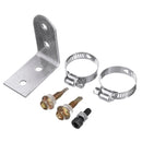 100cm Stainless Steel Exhaust Pipe W/Silencer For Car Parking Air Diesel Heater