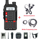 BaoFeng Walkie Talkie UV 10R V2 Zwei-Wege-CB-Funksender mit großer Reichweite UV-10R 128CH VHF UHF 136-174 MHz 400-520 MHz Dualband