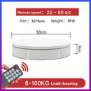 360°-Stand Drehmaschine Drehteller Display Hintergrundständer Fotozubehör Schießen leise ferngesteuerte Fotostudio-Kamera