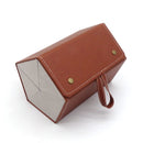 Sonnenbrillen-Organizer-Box Multi-Slot-Brillenaufbewahrung, faltbare tragbare Brille, Reise, PU-Ledertasche, Heimspeicher, Dropshipping