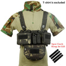 CS Match Wargame TCM Chest Rig Airsoft Chaleco táctico Paquete militar Revista Bolsa Funda Sistema Molle Cintura Hombres Nylon