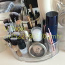Make-up-Organizer aus Kunststoff für den Tisch, Lisptick/Make-up-Pinsel/Nagellack/Kosmetik-Organizer, transparente Aufbewahrung, Make-up-Box für Frauen