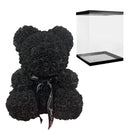 Regalos para mamá Oso rosa 25 Cm / 40 Cm Flores artificiales Rosa Oso de peluche Aniversario de bodas Regalos de cumpleaños para su novia Mujer