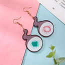 Inodoro Bound Hanako Kun Yugi Amane Pendientes Cosplay Acrílico Lindo Wildfire Pendiente Ear Stud Accesorios de vestuario