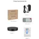 360°-Stand Drehmaschine Drehteller Display Hintergrundständer Fotozubehör Schießen leise ferngesteuerte Fotostudio-Kamera