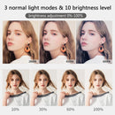 10" 26cm LED Selfie Ringlicht Fotografie Videoleuchte RingLight Phone Stand Stativ Fülllicht Dimmbare Lampe Trepied Streaming