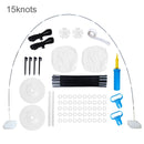 Kunststoff-Ballon-Bogen-Ring DIY Hintergrund-Halter-Kreis-Ballon-Säulen-Basis-Babyparty-Geburtstags-Hochzeitsfest-Dekor-Brautparty