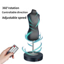 360°-Stand Drehmaschine Drehteller Display Hintergrundständer Fotozubehör Schießen leise ferngesteuerte Fotostudio-Kamera