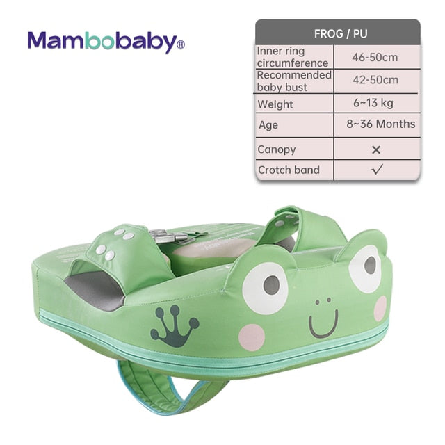 Mambobaby Baby Float Waist Swimming Rings Kids Non-inflatable Buoy Infant Swim Ring Swim Trainer Beach Pool Accessories Toys