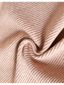 2022 suéteres básicos de cuello alto para mujer, suéter grueso y cálido para otoño e invierno, Tops ajustados, suéter de punto acanalado, Jersey suave para mujer