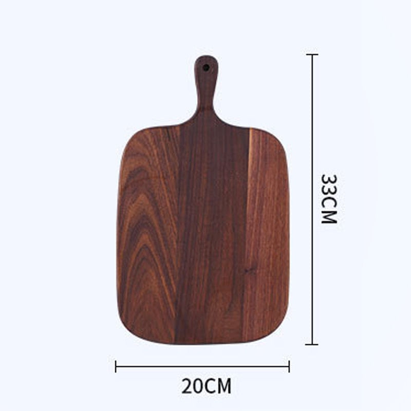 Black Walnut Wood Kitchen  Cutting Board Solid Wood Rootstock Lacquerless Fruit Chopping board Kitchen wooden cutting board