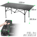 Neuer Outdoor Klapptisch Stuhl Camping Aluminiumlegierung BBQ Picknicktisch Wasserdichter langlebiger Klapptisch Schreibtisch