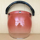 Soman Jethelm Visier Bubble Flip Up Motorräder Visier Capacete Lens Helmzubehör BV01