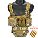 CS Match Wargame TCM Chest Rig Airsoft Chaleco táctico Paquete militar Revista Bolsa Funda Sistema Molle Cintura Hombres Nylon