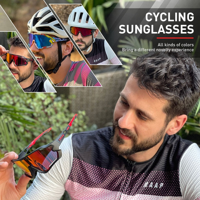 2022 nuevo 1 lente ciclismo gafas deporte correr montar pesca gafas motocicleta bicicleta gafas MTB bicicleta de carretera gafas de sol