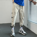 LAPPSTER Herren Japanische Streetwear Cargohose 2022 Overall Herren Taschen Hip Hop Jogger Hose Schwarz Mode Jogginghose 5XL