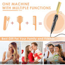 2 in 1 Hot Comb Glätteisen für Perücken Glättbürste Elektrische Glätteisen Haarglätter Bürste Lockenwickler Styling-Werkzeuge