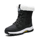 2021 warm halten Stiefeletten Schuhe Damen Winterstiefel Winter Damen Schuhe Komfort Casual Lace-Up Plateau Stiefel Schuhe Damenmode